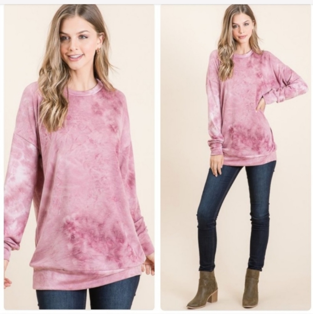 Bom Bom Tye Dye Sweatshirt